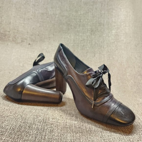 Marc Jacobs Gray NEW SUSY Cap Toe Pump - Picture 6 of 13